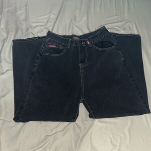 JNCO Jeans Black Alligator Skater Pants